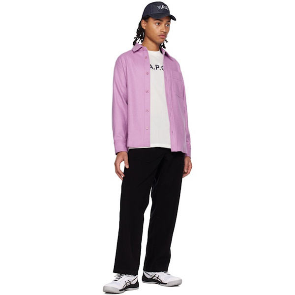  아페쎄 A.P.C. Pink Basile Shirt 231252M192000