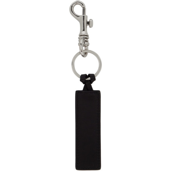  아페쎄 A.P.C. Black Logo Keychain 231252M148006