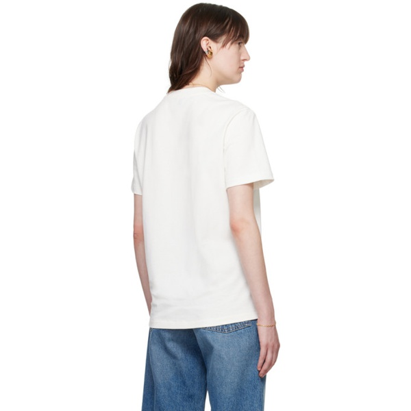  아페쎄 A.P.C. 오프화이트 Off-White Standard Rue Madame T-Shirt 242252F110021