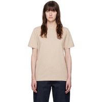 아페쎄 A.P.C. Beige Standard Rue Madame T-Shirt 242252F110022