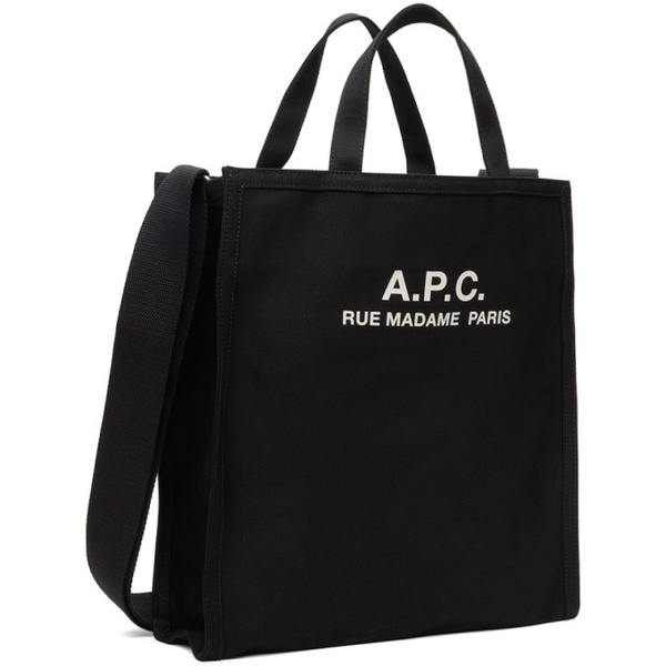  아페쎄 A.P.C. Black Recovery Shopping Tote 242252M172028
