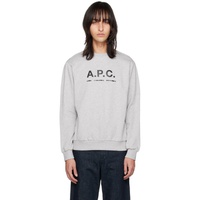 아페쎄 A.P.C. Gray Franco Sweatshirt 231252M204030