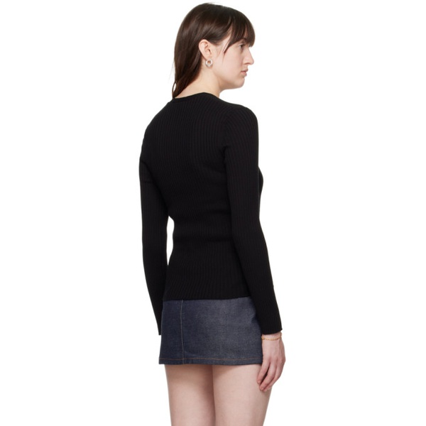  아페쎄 A.P.C. Black Katie Holmes 에디트 Edition Ambre Cardigan 242252F095004