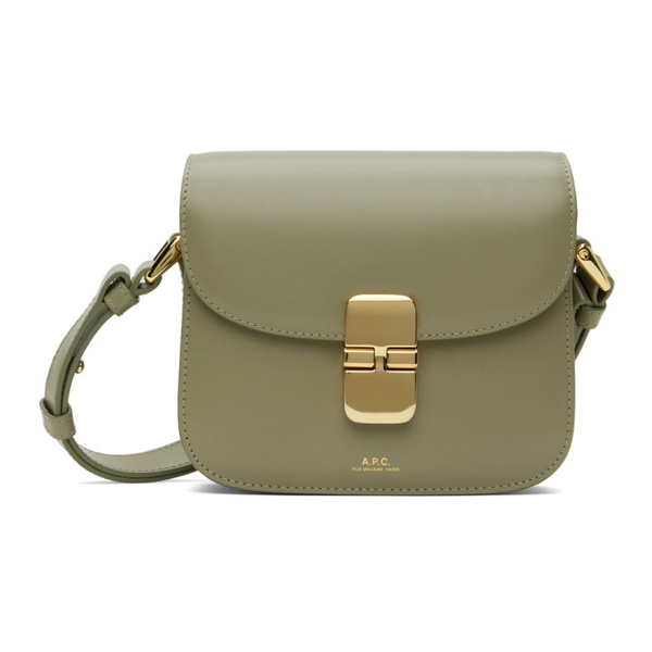  아페쎄 A.P.C. Khaki Mini Grace Bag 242252F048014