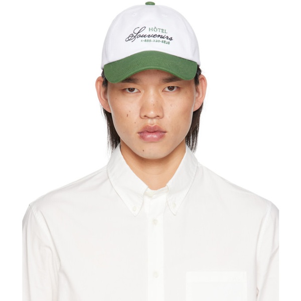  아페쎄 A.P.C. White JJJJound 에디트 Edition Hoetel Souvenirs Cap 242252M139001