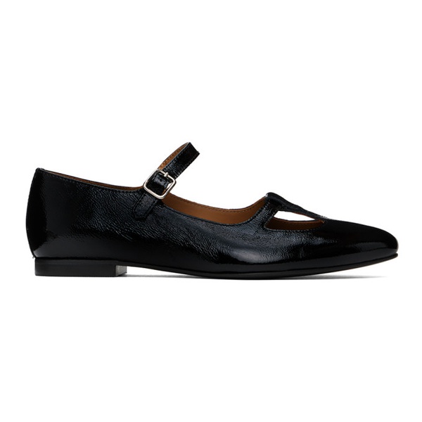  아페쎄 A.P.C. Black Katie Holmes 에디트 Edition Katie Ballerina Flats 242252F118006