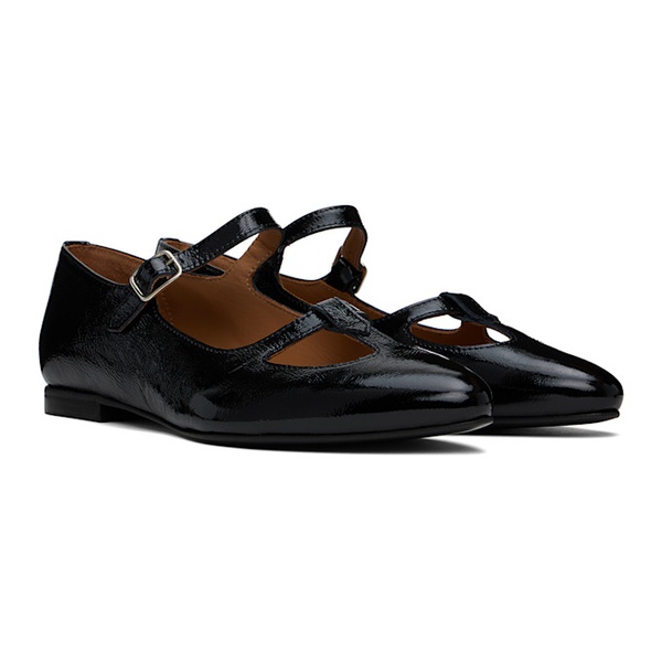  아페쎄 A.P.C. Black Katie Holmes 에디트 Edition Katie Ballerina Flats 242252F118006