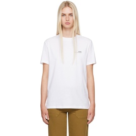 아페쎄 A.P.C. White Standard Item T-Shirt 242252F110004