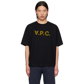 아페쎄 A.P.C. Black Oversize Grand V.P.C. T-Shirt 242252M213009