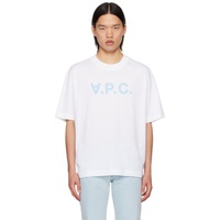 아페쎄 A.P.C. White Oversize Grand V.P.C. T-Shirt 242252M213010
