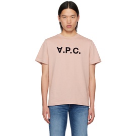 아페쎄 A.P.C. Pink Standard Grand V.P.C. T-Shirt 242252M213028