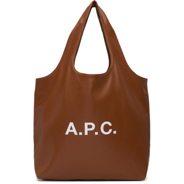  아페쎄 A.P.C. Brown Ninon Tote 242252F049019