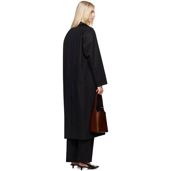  아페쎄 A.P.C. Black Gaia Trench Coat 242252F059002