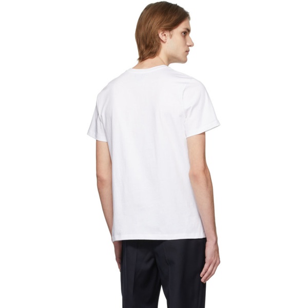  아페쎄 A.P.C. White Item T-Shirt 221252M213004