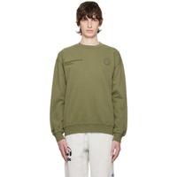 에이프 AAPE by A Bathing Ape Green Crewneck Sweatshirt 222547M204005