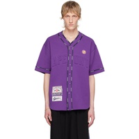 에이프 AAPE by A Bathing Ape Purple Patch Shirt 241547M206001