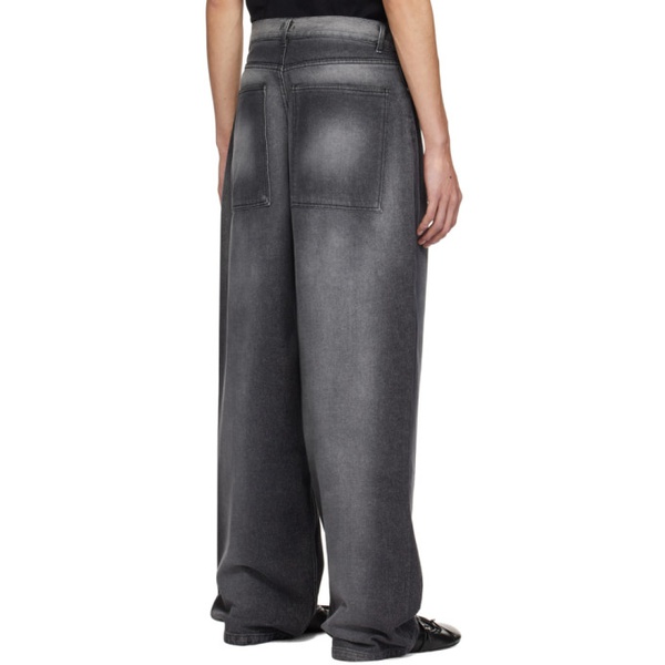  ABRA Gray Faded Jeans 241526M186000