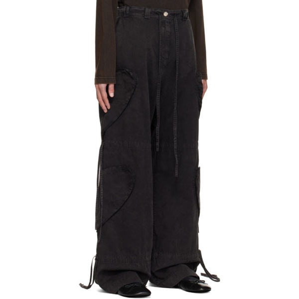  ABRA SSENSE Exclusive Black Trousers 241526M188000