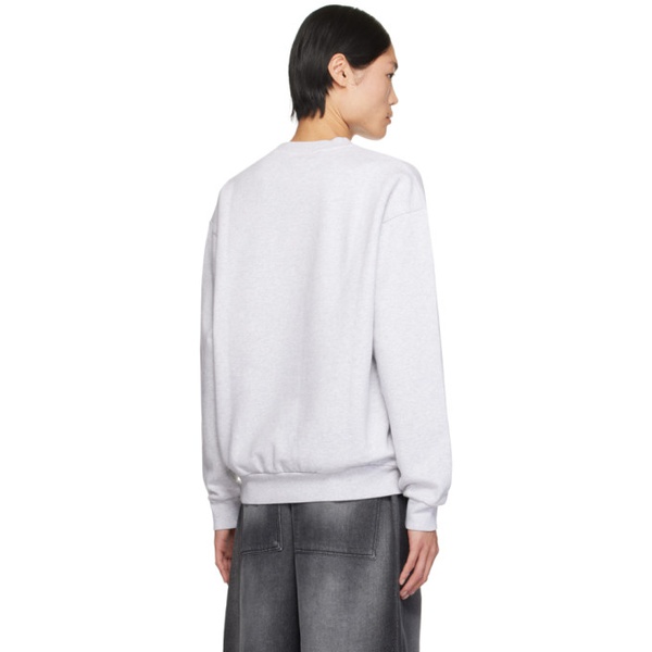  ABRA SSENSE Exclusive Gray Sweatshirt 241526M204000