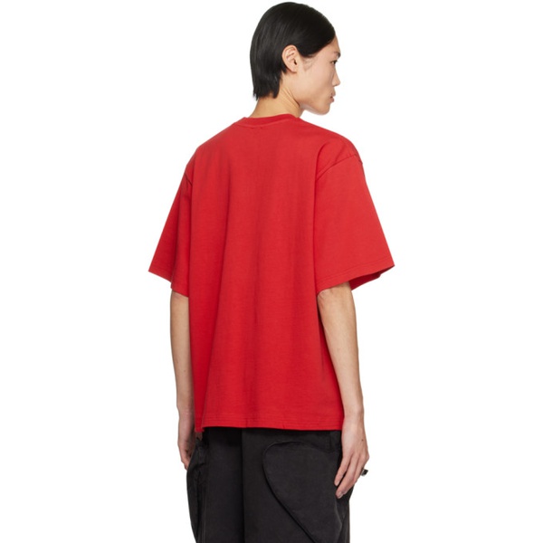  ABRA SSENSE Exclusive Red T-Shirt 241526M213002