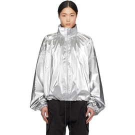 ABRA Silver Trash Bomber Jacket 241526M175000