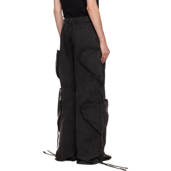  ABRA SSENSE Exclusive Black Trousers 241526F087000