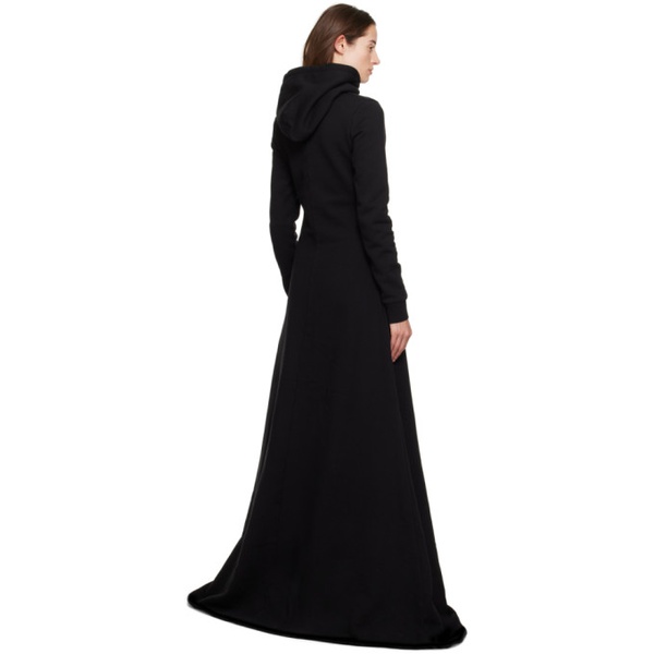  ABRA Black Pagan Hoodie Maxi Dress 241526F055000
