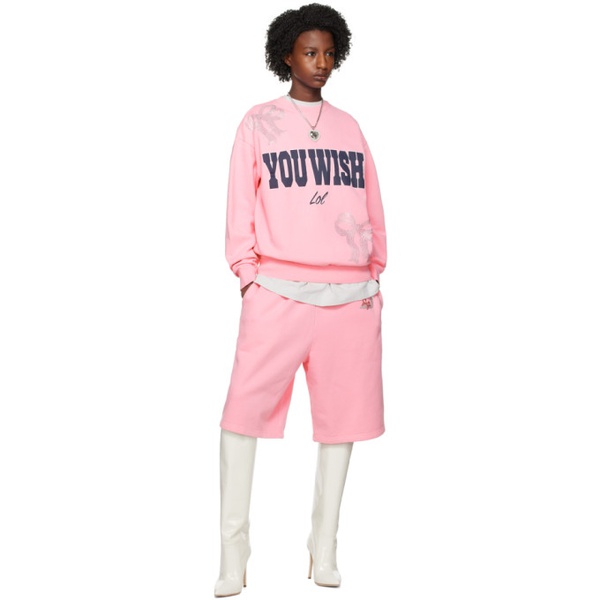  ABRA Pink You Wish Sweatshirt 231526F098000