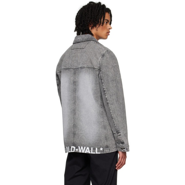  어콜드월 A-COLD-WALL* Gray Faded Denim Jacket 231891M180009