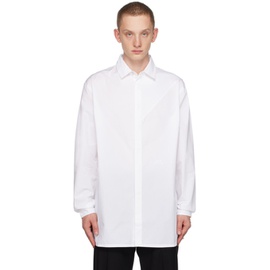 어콜드월 A-COLD-WALL* White Paneled Shirt 232908M192001