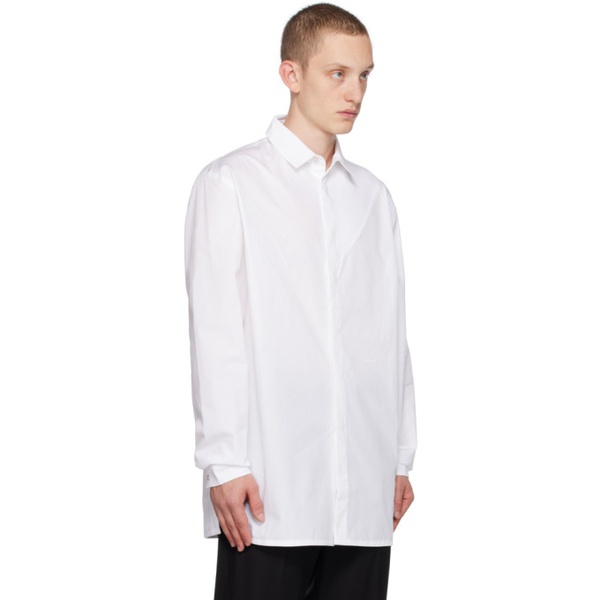  어콜드월 A-COLD-WALL* White Paneled Shirt 232908M192001