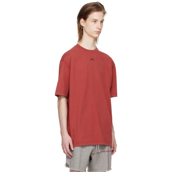  어콜드월 A-COLD-WALL* Red Essential T-Shirt 241908M213001