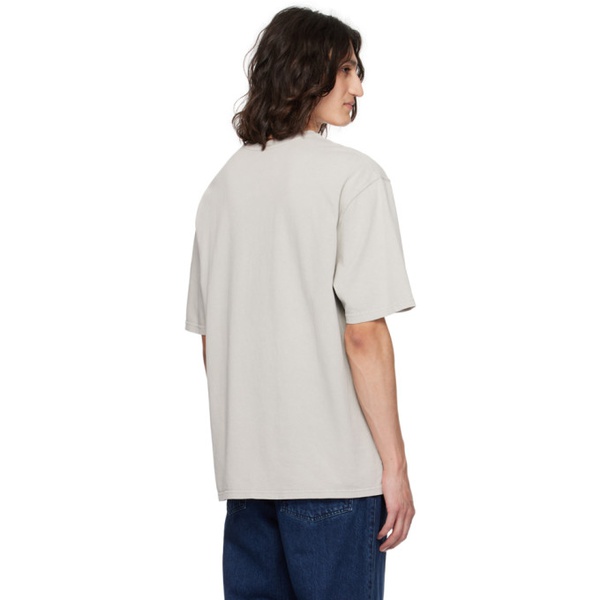  어콜드월 A-COLD-WALL* Gray Overdye T-Shirt 241908M213011