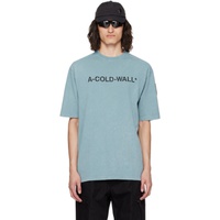 어콜드월 A-COLD-WALL* Blue Overdye T-Shirt 241908M213012