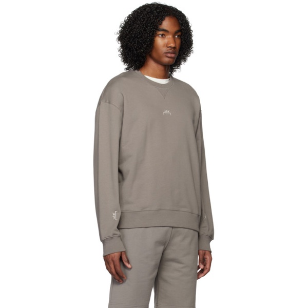  어콜드월 A-COLD-WALL* Gray Essential Sweatshirt 231891M204002