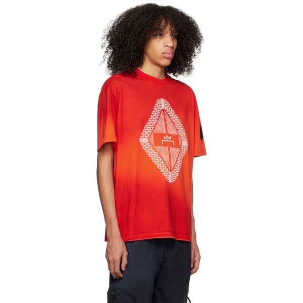  어콜드월 A-COLD-WALL* Red Gradient T-Shirt 231891M213020