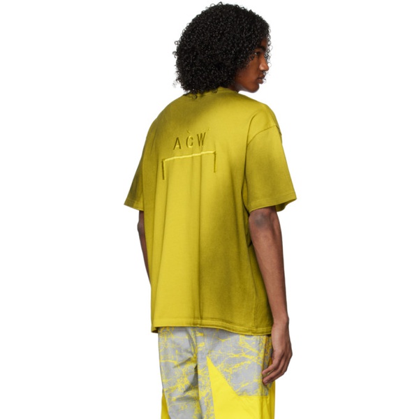  어콜드월 A-COLD-WALL* Yellow Gradient T-Shirt 231891M213011