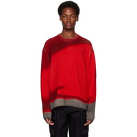 어콜드월 A-COLD-WALL* Red Gradient Sweater 232891M201002