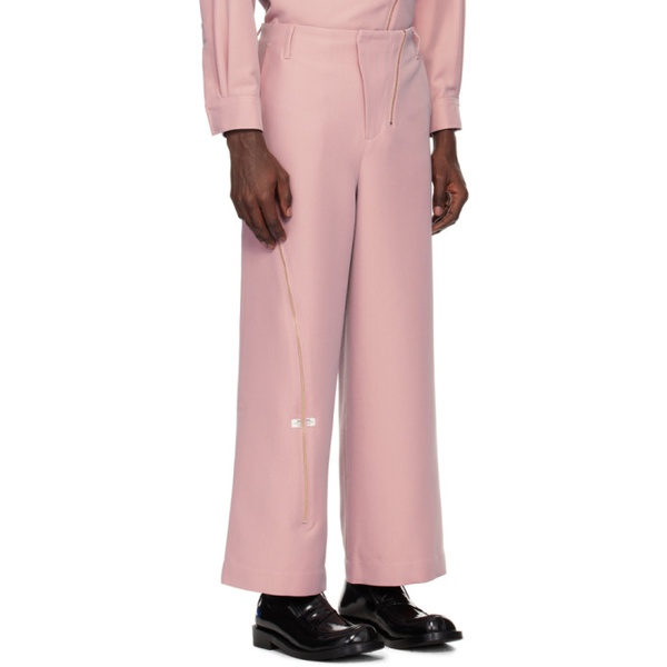  아더에러 ADER error Pink Fraven Trousers 241039M191008