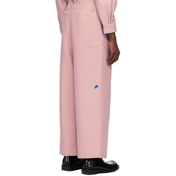  아더에러 ADER error Pink Fraven Trousers 241039M191008