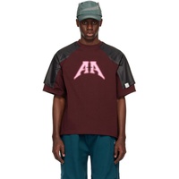 아더에러 ADER error Burgundy & Red Nolc T-Shirt 241039M213033