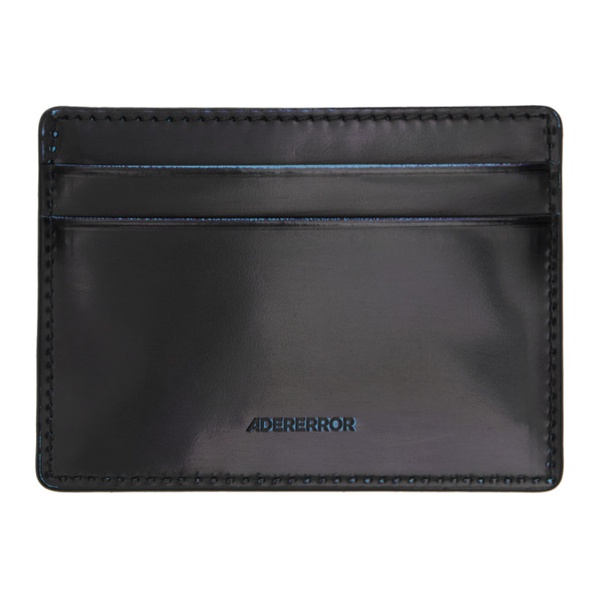  아더에러 ADER error Black Logo Card Holder 241039M163000