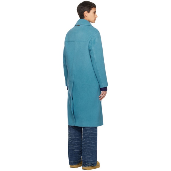  아더에러 ADER error Blue Toggle Duffle Coat 232039F059003