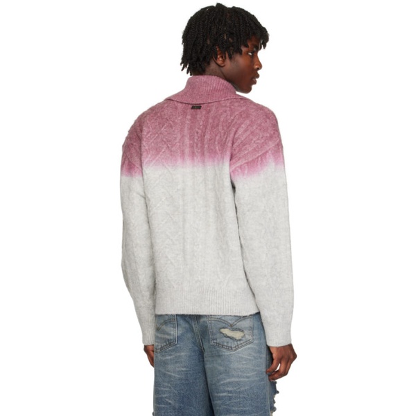  아더에러 ADER error Gray Gradient Sweater 232039M202002