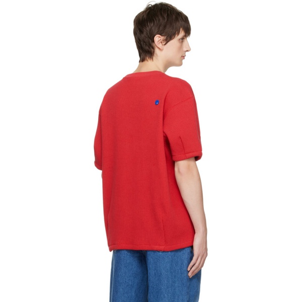  아더에러 ADER error Red Speric T-Shirt 222039M213008