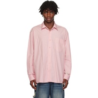 아더에러 ADER error Pink Pinstripe Shirt 232039M192005