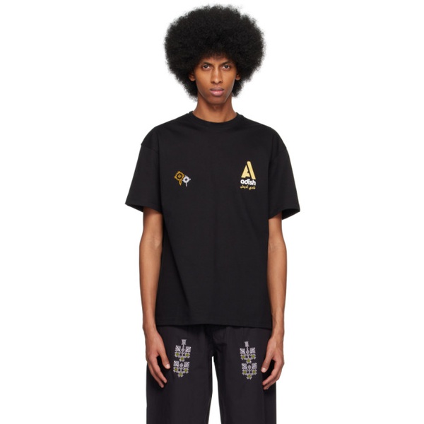  ADISH Black Kora T-Shirt 231484M213002