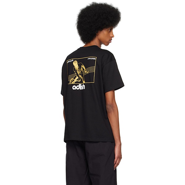  ADISH Black Kora T-Shirt 231484M213002