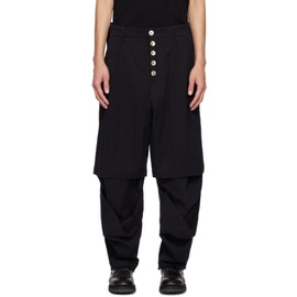 AENR모우 MOUS Black Landgrave Trousers 241666M191020