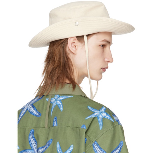  AFTER PRAY 오프화이트 Off-White Tropical Bucket Hat 241138M140001